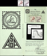 USA Sc# 2121 Used FREAK COLOR ERROR (APS Certificate) 1985 22c Lightning Whelk - Varietà, Errori & Curiosità