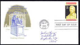 USA Sc# 2415 (Artmaster) FDC (b) (Washington, DC) 1990 2.2 Supreme Court - 1981-1990