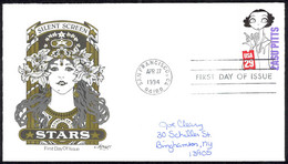 USA Sc# 2824 (Artmaster) FDC (b) (San Francisco, CA) 1994 4.27 ZaSu Pitts - 1991-2000