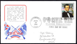 USA Sc# 2975j (Artmaster) FDC (Gettysburg, PA) 1995 6.29 Civil War - 1991-2000