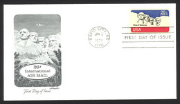 USA Sc# C88 (Artmaster) FDC Single (a) (Rapid City, SD) 1974 1.2 Mount Rushmore - 1971-1980