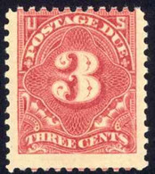 USA Sc# J33 MNH 1894-1895 3c Postage Due - Segnatasse