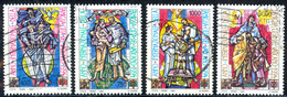 Vatican Sc# 955-958 Used (c) 1994 Stained Glass - Used Stamps