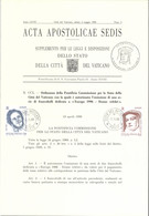 Vatican Sc# 1009-1010 FD Cancel (b) On Pamphlet 1996 Famous Women - Gebraucht