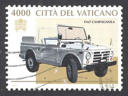 Vatican Sc# 1037 Used (a) 1997 Carriages & Automobiles - Usati