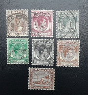 Lot De 7 Timbres - Malacca