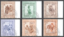 Vatican Sc# 1089-1094 FD Cancel (b) 1998 Travels Of Pope John Paul II - Used Stamps