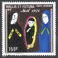 Wallis & Futuna Islands Sc# C55 MNH 1974 Christmas - Usati