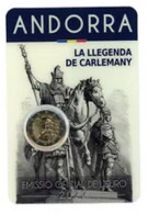 Andorra 2022 2 Euro Commemo In Coincard   "legende Van Karel De Grote" !! - Andorra