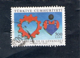 1988 Turchia - Sicurezza Sul Lavoro - Gebraucht
