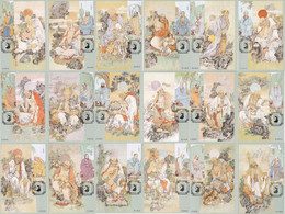 China Macau Maximum Card,2022 Eighteen Arhats Of Buddhism，18 Pcs - Maximumkarten