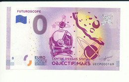 Billet Touristique  0 Euro  - FUTUROSCOPE  - UECP - 2020-5 - N° 169 - Billet épuisé - Autres & Non Classés