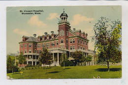 USA - MASSACHUSETTS - WORCESTER, St. Vincent Hospital, , 1911 - Worcester