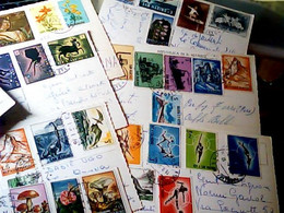 12 CARD S SAN MARINO STAMP TIMBRE SELLO FRANCOBOLLI 80gm  VB1965<  JF7912 - Verzamelingen & Reeksen