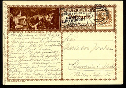 Bild-Postkarte P278e-10 BADGASTEIN St. Anton - Schwerin 1932 - Entiers Postaux
