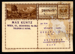 Bild-Postkarte P278e-35 FERLEITEN SALZBURG Wien-Heidenau 1930 - Entiers Postaux
