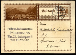 Bild-Postkarte P278e-37 LOFER Wien-Heidenau 1931 - Entiers Postaux