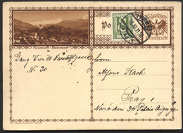 Bild-Postkarte P278e-39 NEUMARKT Wien-Prag 1931 - Entiers Postaux