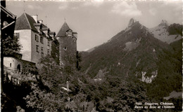 Gruyeres, Chateau, Dents De Broc Et Chamois (1160) - Broc