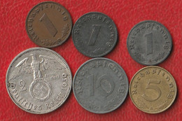Allemagne 6 Pièces Reich - 2 Reichsmark