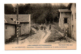 Les Vosges Pittoresques: La Schlucht, Gendarme Et Douanier Allemand Sur Le Sentier Du Hohneck, Douane (23-134) - Douane