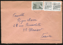 ENVELOPPE JUGOSLAVIJA YOUGOSLAVIE POUR CLAMART FRANCE / - Storia Postale