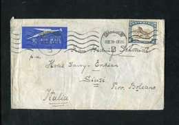 "SUEDAFRIKA" 1939, Lupo-Brief Ex Johannesburg Nach Italien (15/27) - Covers & Documents