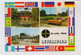 5090 LEVERKUSEN, Japanischer Garten, Forum, Bayer Hochhaus - Leverkusen