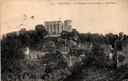 14 - FALAISE - Le Château Et La Roche - Falaise