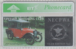 UNITED KINGDOM 1993 NECPWA VINTAGE MOTORING CLUB CAR AUSTIN CHUMMY - BT Edición General