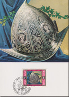 1985 Liechtenstein MC 60 Mi: LI 891°, Y&T: LI 832°, ZNr. LI 831°,  Gardewaffen, Birnmorion - Storia Postale