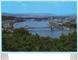 UNGARN - Budapest - Panorama --- AK Postcard Cover (2 Scan)(15258AK) - Hungría
