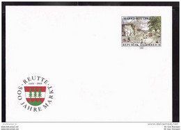 Österreich Austria Ganzsache (Brief) - Markt Reutte (12441) - Entiers Postaux