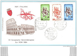 ITALIEN ITALY ITALIA - FDC - 1166-1168 Europa Städtetag (25683) - F.D.C.