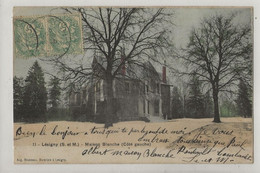 Lésigny (77) : Le Côté Gauche De La Villa Bourgeoise "Maison Blanche" En 1905  PF. - Lesigny