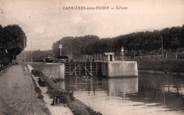 Carrières Sous Poissy - L'écluse - Bateau Vapeur - Carrieres Sous Poissy