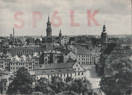 Poland - Polska - QSL - Opole - Widok Centrum Miasta (1962) - Autres & Non Classés