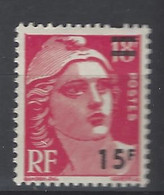 FRANCE 1954 TIMBRE 968 MARIANNE DE GANDON SURCHARGE - Ongebruikt