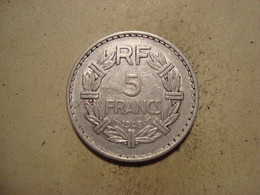 MONNAIE FRANCE 5 FRANCS 1948 LAVRILLIER - 5 Francs