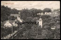 ALTE POSTKARTE MINDELHEIM PANORAMA 1906 GESAMTANSICHT BAYERN Ansichtskarte AK Cpa Postcard - Mindelheim