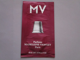 Parfums MADELEINE VIONNET - Eau De Toilette (échantillon) - Non Classés