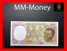 CENTRAL AFRICAN STATES  "P"  CHAD 1.000 1000 Francs 2000  P. 602 P   UNC - Zentralafrikanische Staaten