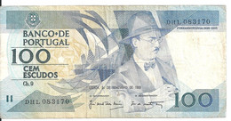 PORTUGAL 100 ESCUDOS 1988 VF P 179 F - Portugal