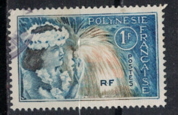 POLYNESIE            N°  YVERT  27(2)  OBLITERE     ( OB    06/ 06 ) - Used Stamps