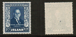 ICELAND   Scott # 274* MINT LH (CONDITION AS PER SCAN) (Stamp Scan # 861-2) - Neufs