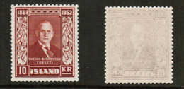 ICELAND   Scott # 277* MINT LH (CONDITION AS PER SCAN) (Stamp Scan # 861-4) - Ungebraucht