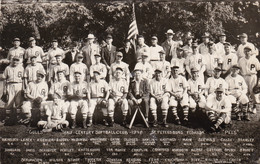 Half Century Softball Club "Gulls" 1942 St Petersburg Florida Real Photo - Honkbal