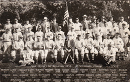 Half Century Softball Club "Gulls" 1942 St Petersburg Florida Real Photo - Baseball