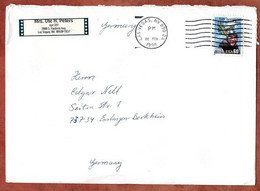 Brief, Rickenbacker, Las Vegas Nach Esslingen 1996 (14886) - Cartas
