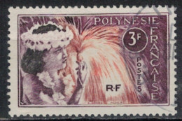 POLYNESIE            N°  YVERT  28 (2)  OBLITERE     ( OB    06/ 07 ) - Used Stamps